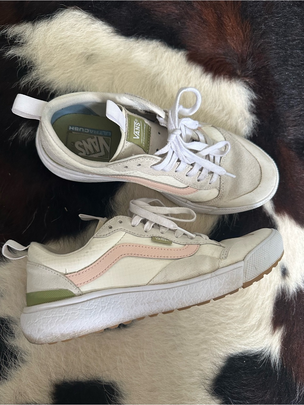 Unisex Vans Ultrarange EXO, Size 8M/ 9.5W, Color White Multi